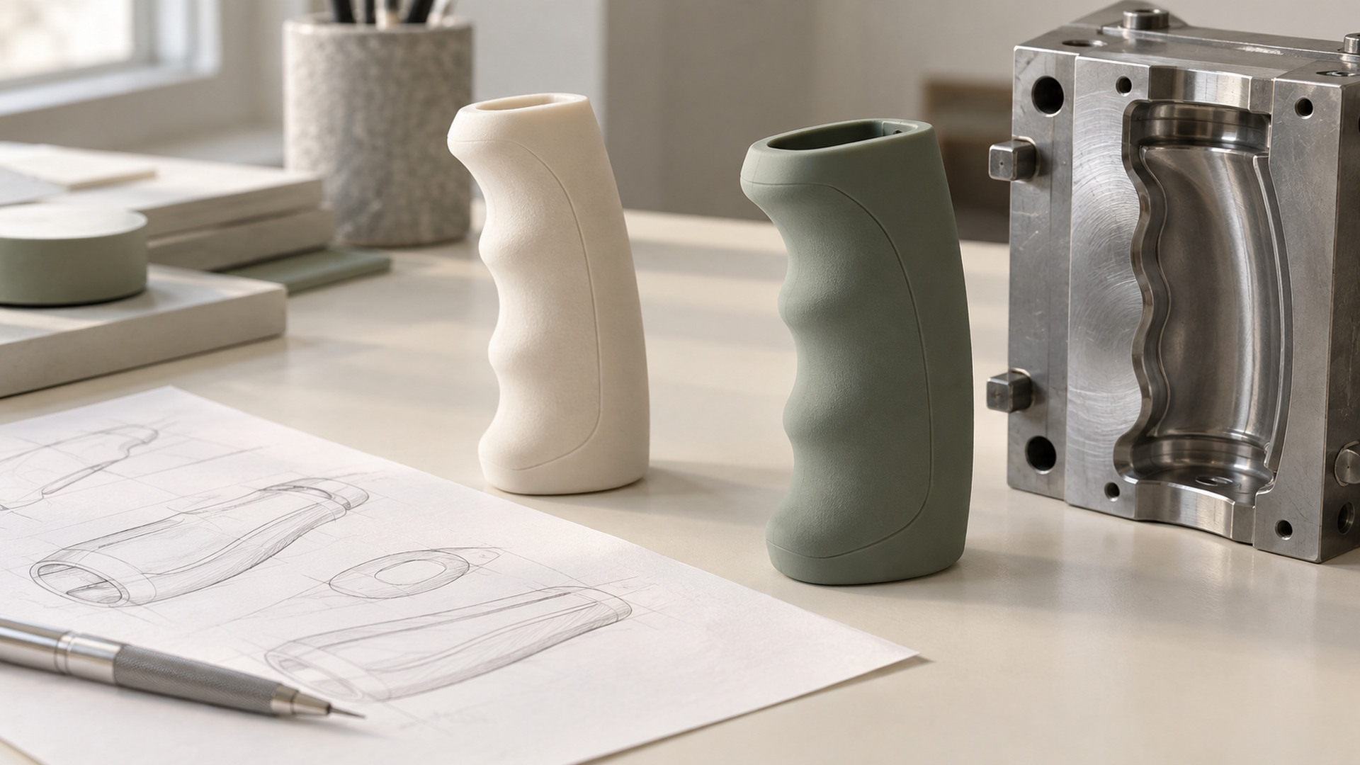 How do I translate a soft prototype into a production-ready silicone mold design?