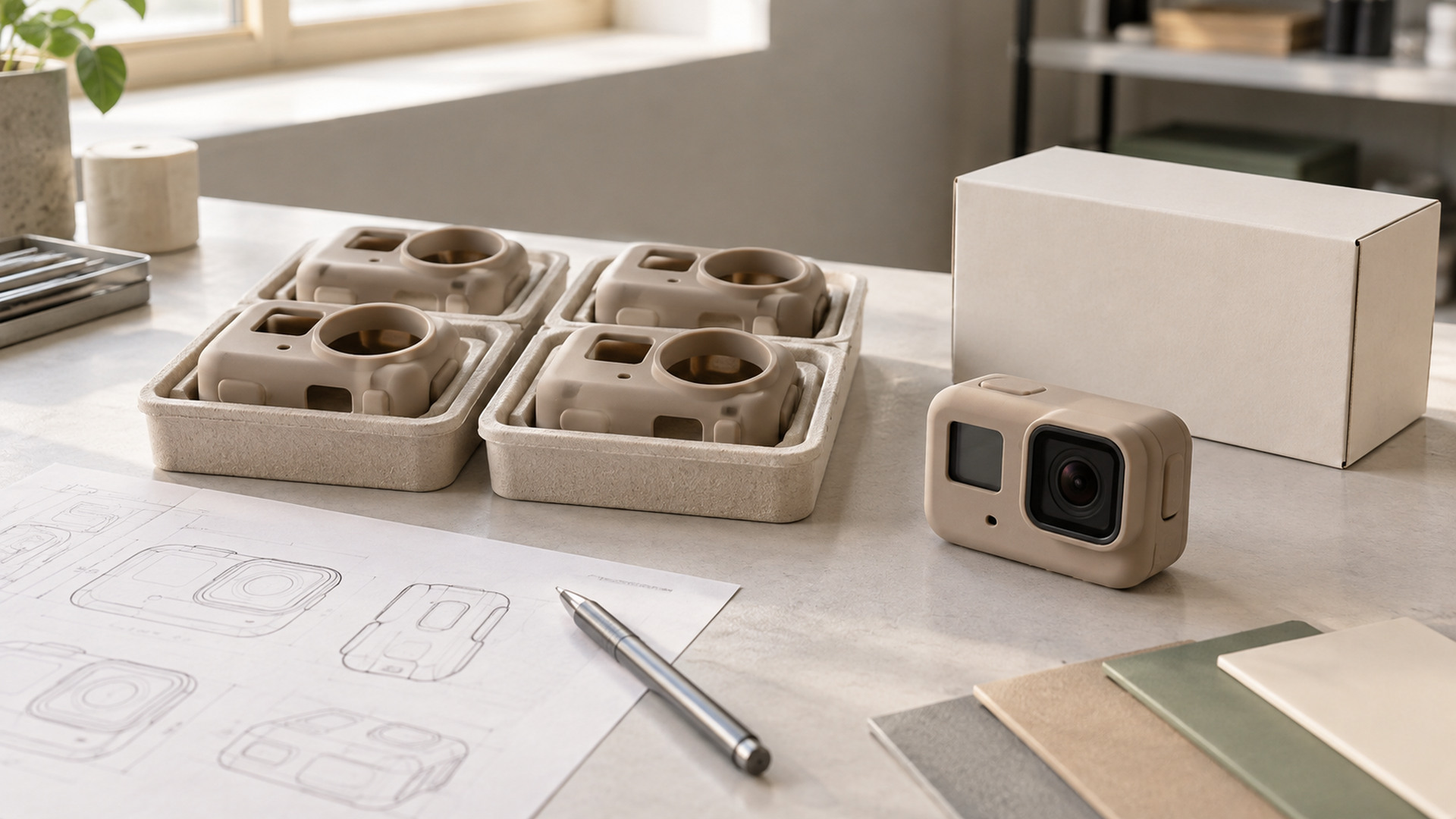 What drives the MOQ for a custom molded product, and can production be phased?