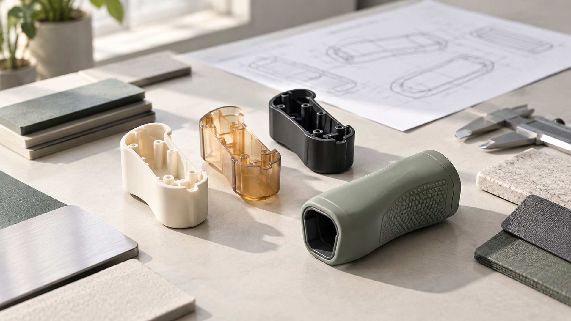 Which plastics are suitable for silicone overmolding, and which need extra validation?