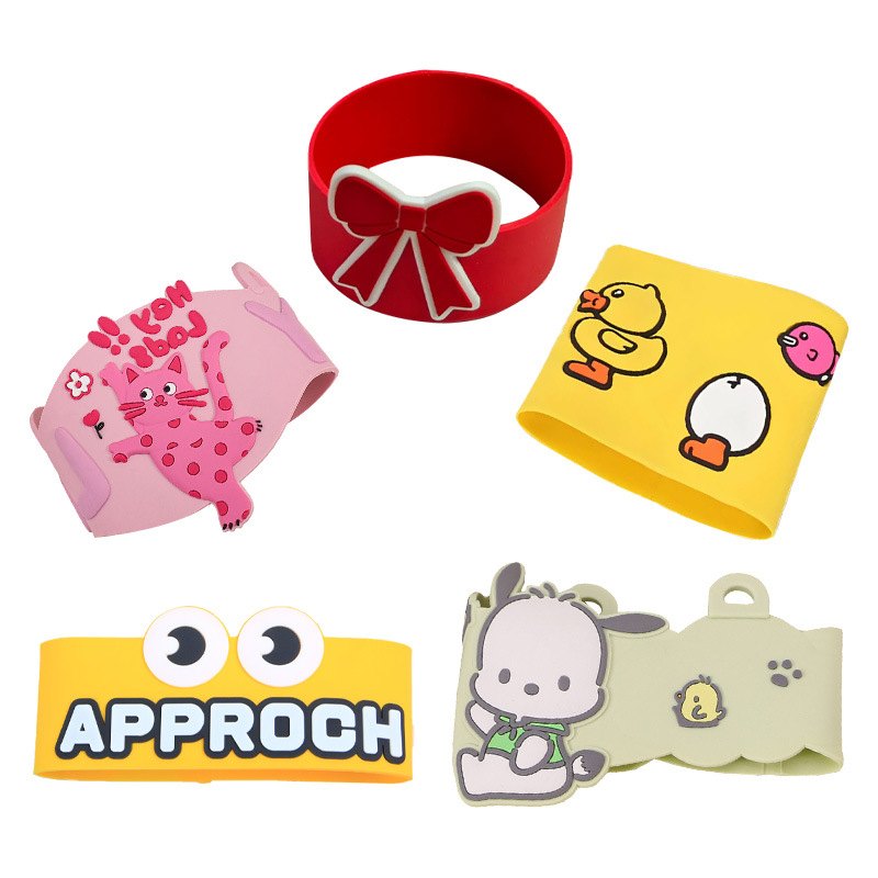 Custom branded character silicone merchandise